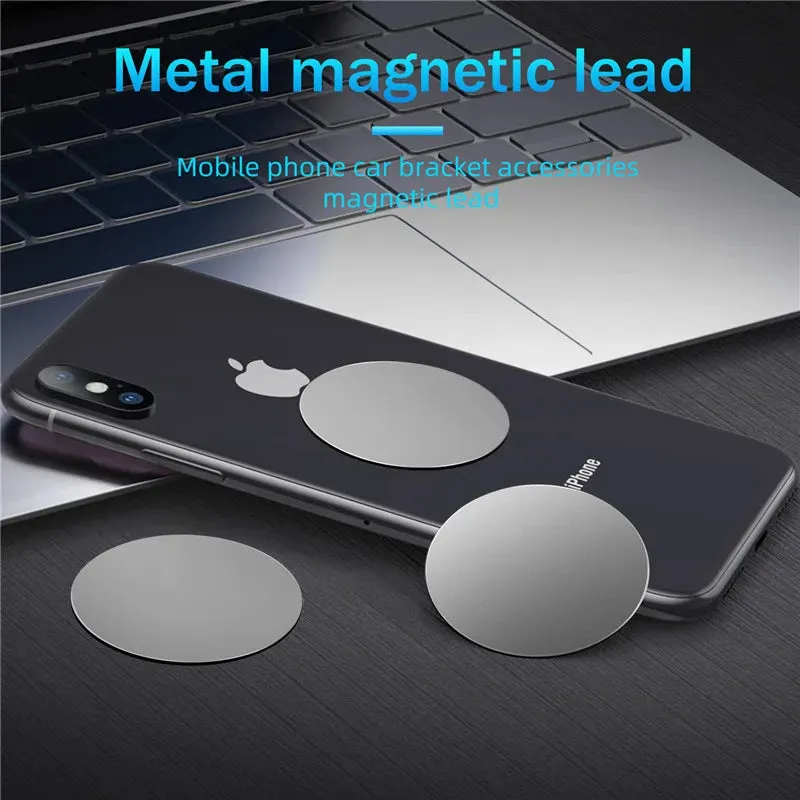 5 Magnetic Metal Plates for Car Phone Holder Universal Iron Stickers for Mounting Auto Adsorption