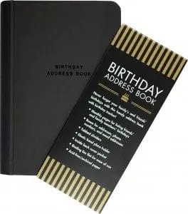 Birthday Address Book