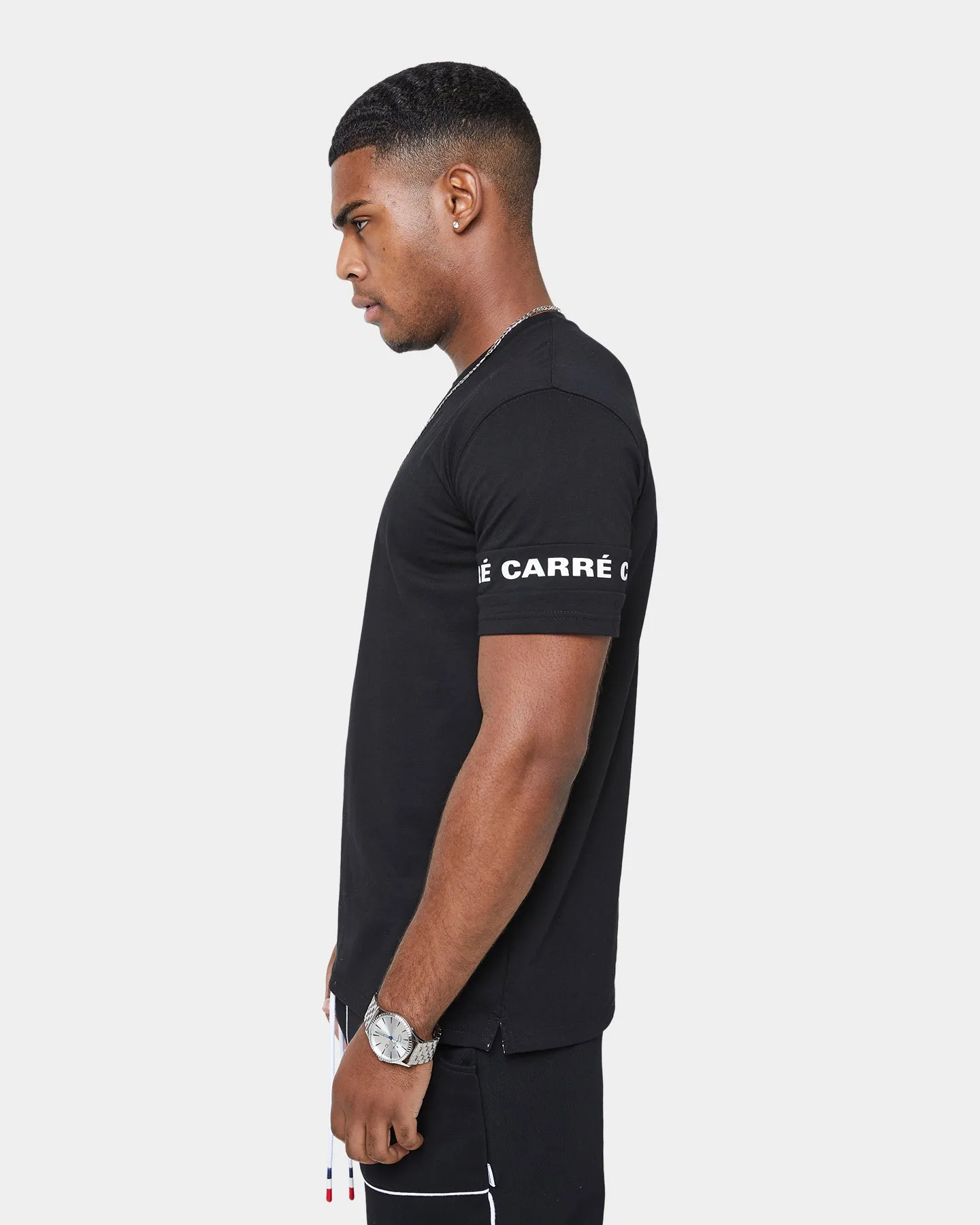 Carré La Manche Short Sleeve T-Shirt Black