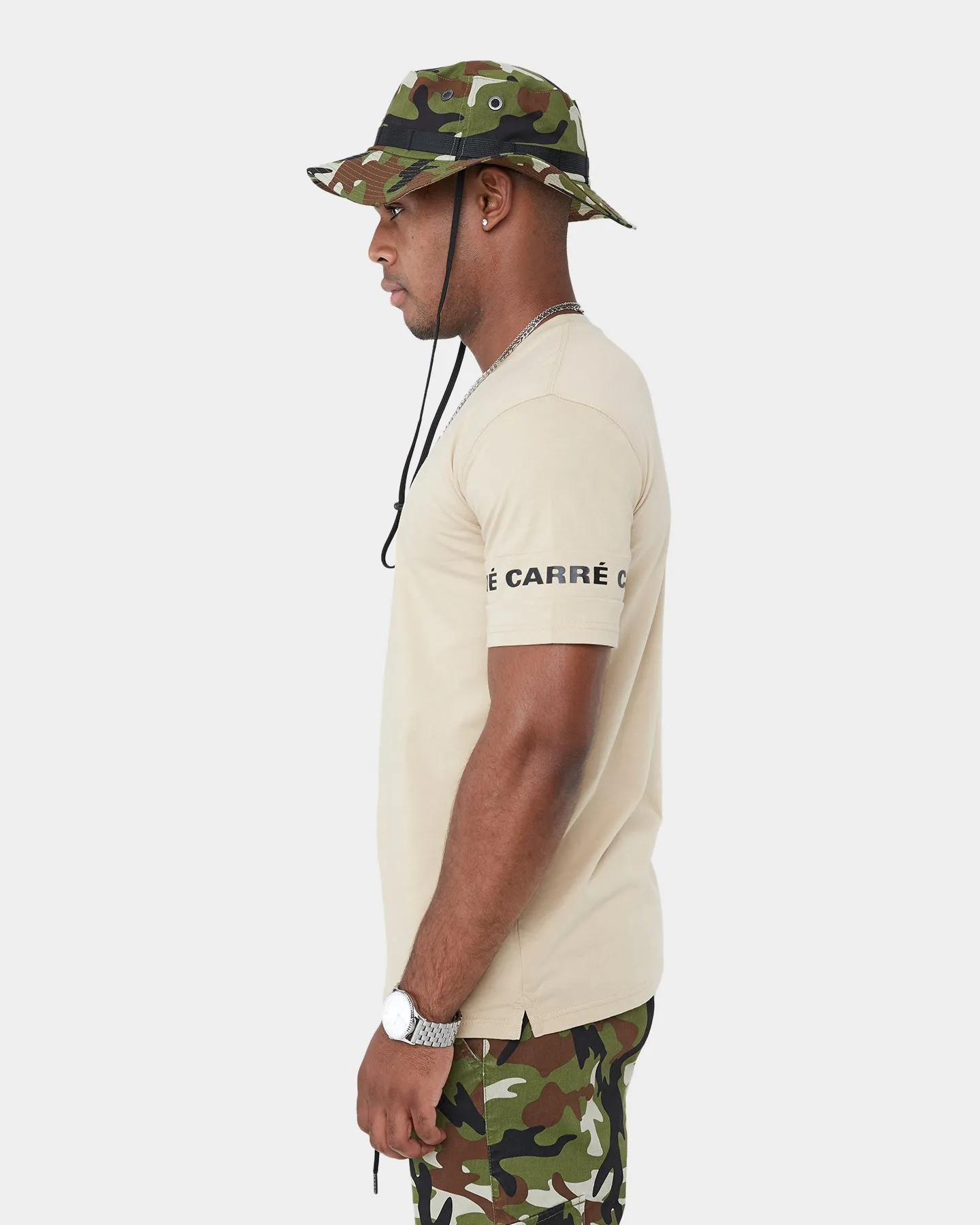 Carré La Manche Short Sleeve T-Shirt Stone