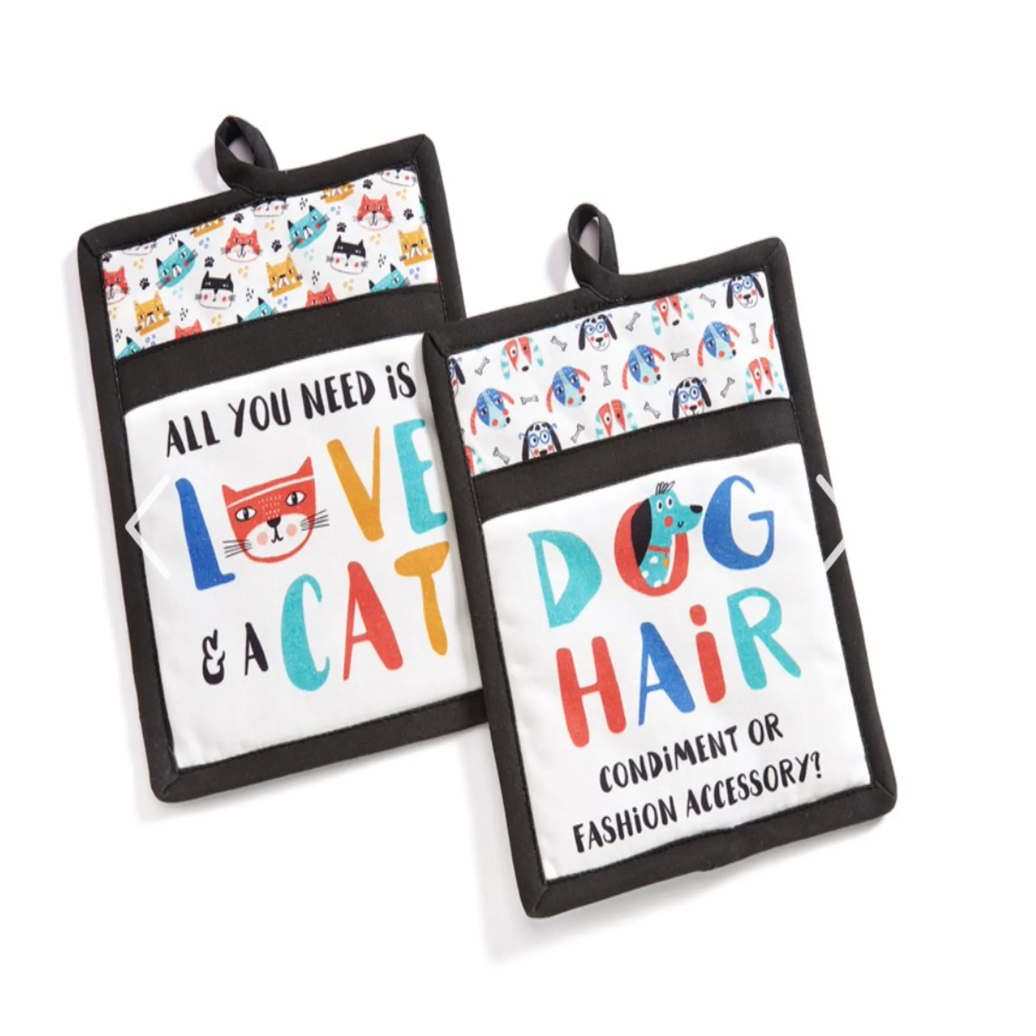 Cats and Dogs Pot Holders