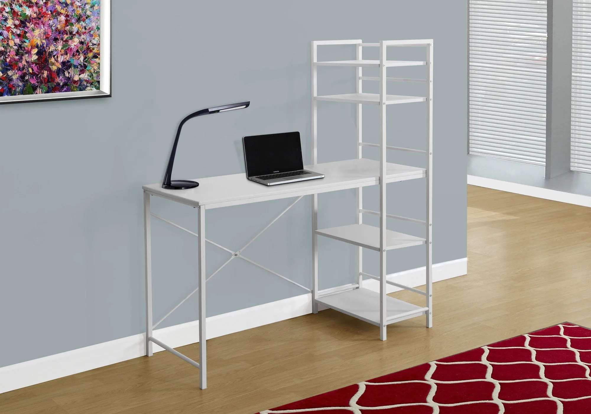 Computer Desk For Home Office, Laptop Storage Shelves by Couch.com