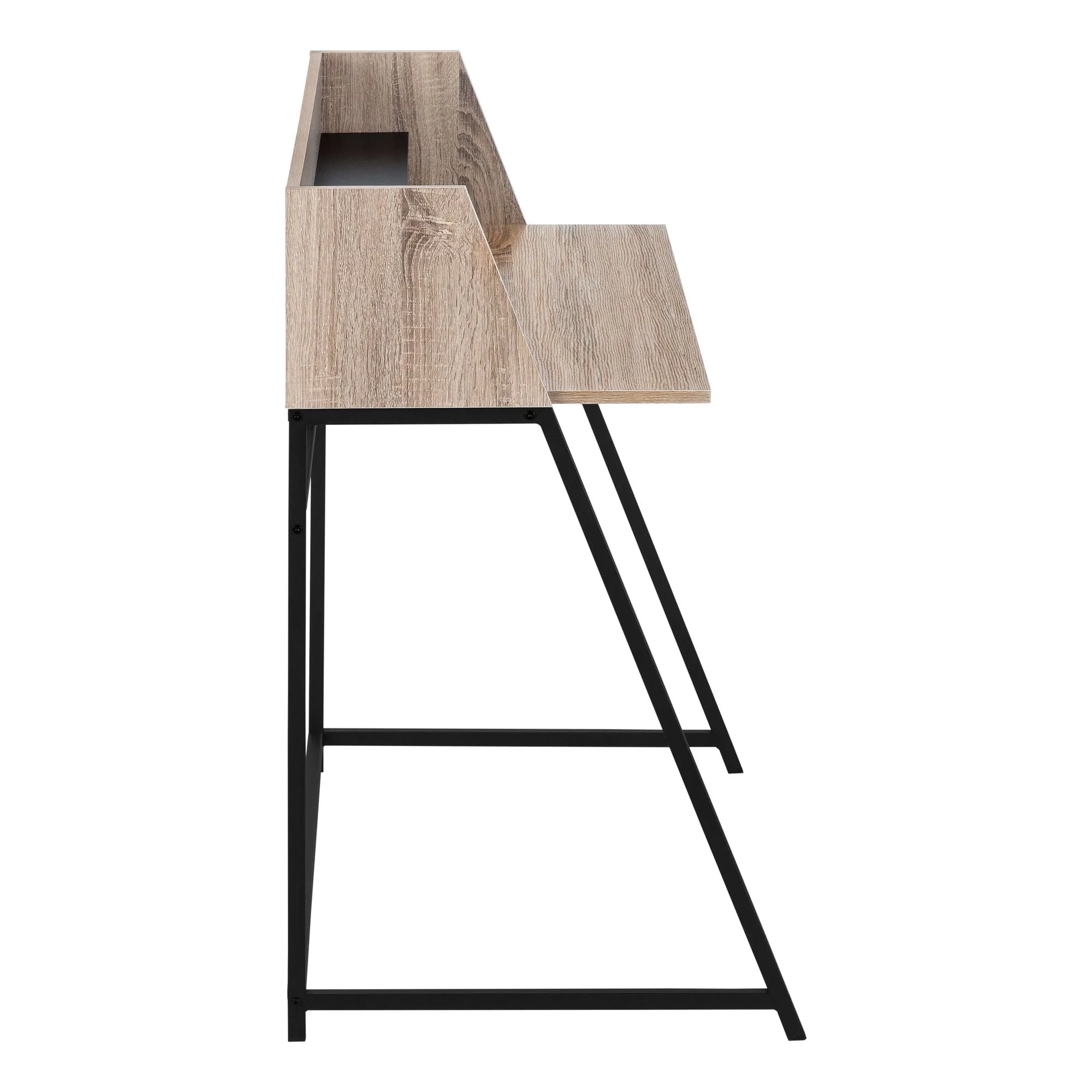 Computer Desk For Home Office Laptop, Storage Shelves, Contemporary & Modern by Couch.com
