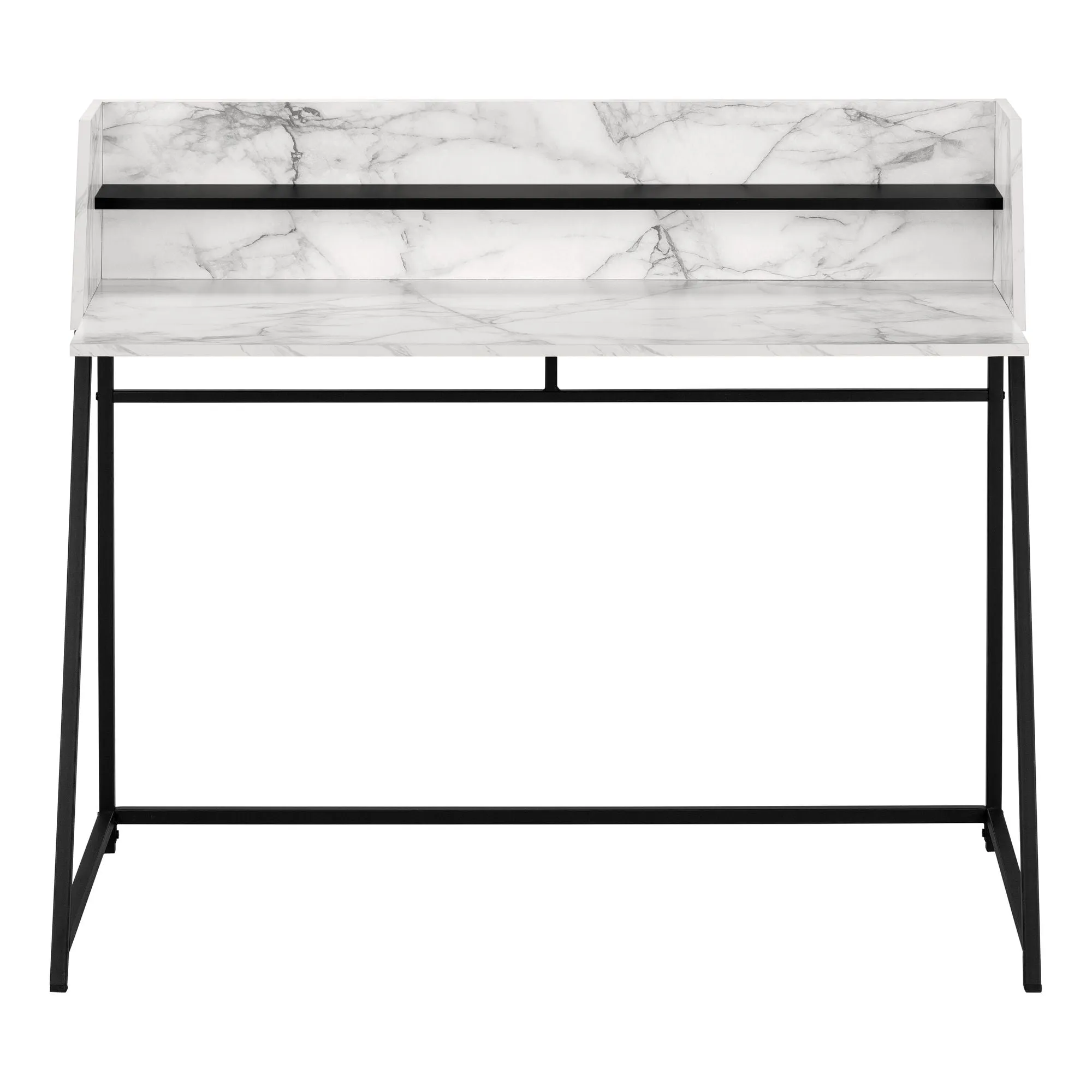 Computer Desk For Home Office Laptop, Storage Shelves, Contemporary & Modern by Couch.com