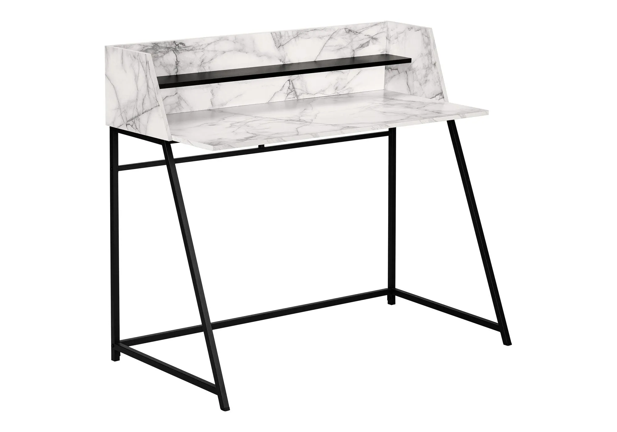 Computer Desk For Home Office Laptop, Storage Shelves, Contemporary & Modern by Couch.com