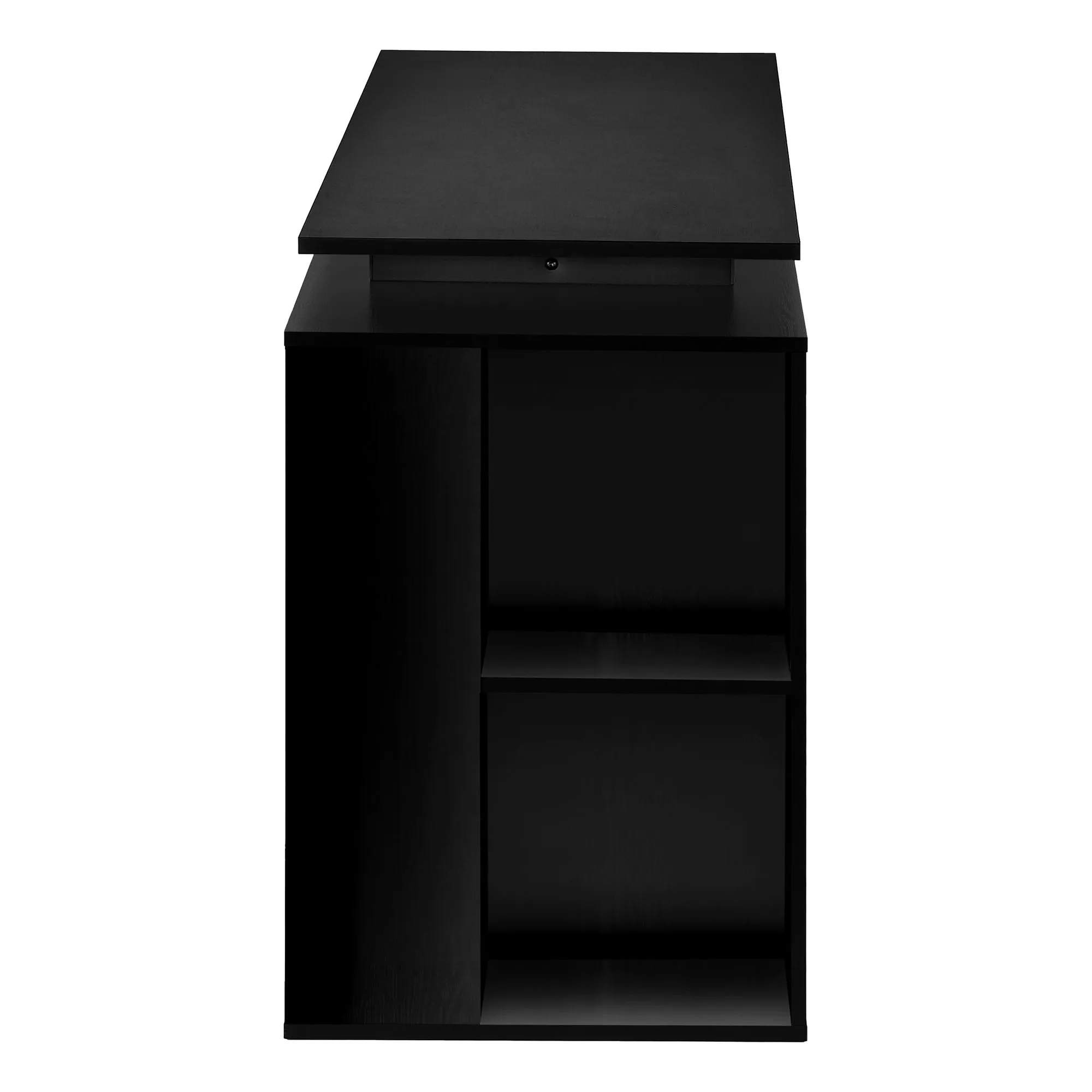 Computer Desk, Home Office, Left, Right Set-Up, Storage Shelves, Work, Laptop, Contemporary, Modern by Couch.com