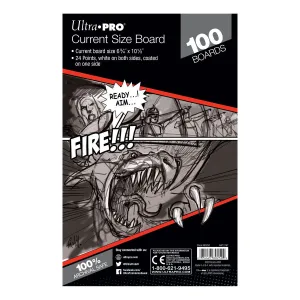 Current Size Comic Boards (100ct)