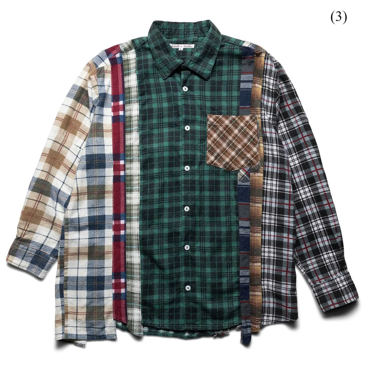 FLANNEL SHIRT - 7 CUTS SHIRT SS22 (LARGE/MULTIPLE STYLES)
