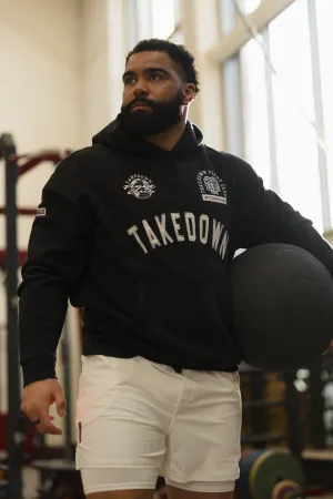 Gable x Takedown Arch Heavyweight Hoodie - Black/White