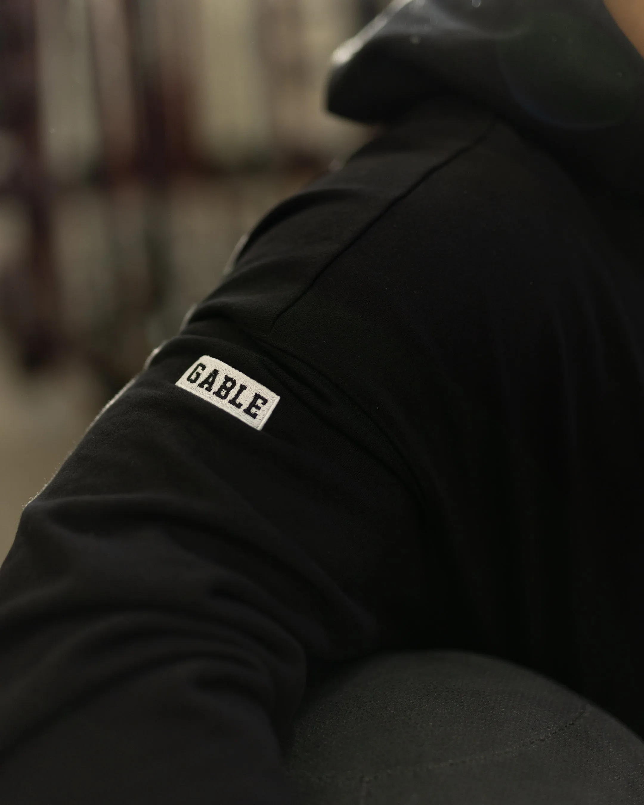 Gable x Takedown Arch Heavyweight Hoodie - Black/White