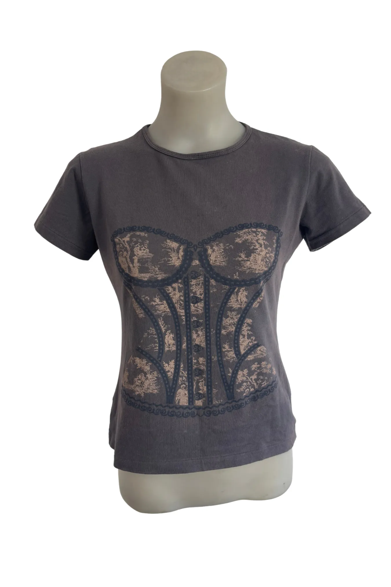 Glasson's vintage NZ made Trelise Cooper Breast Cancer Awareness colab tee, 12