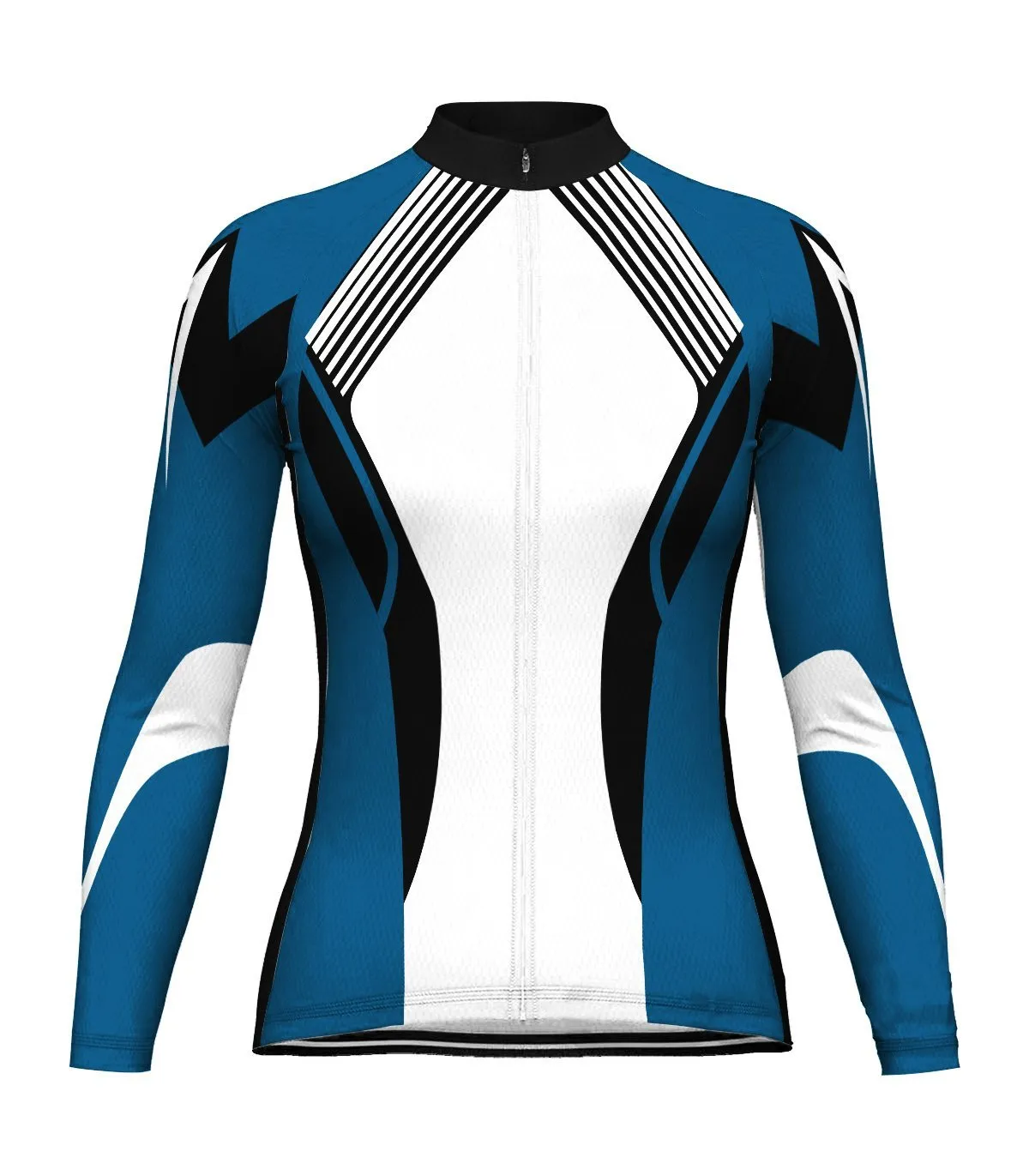 Navy Long Sleeve Cycling Jersey for Women