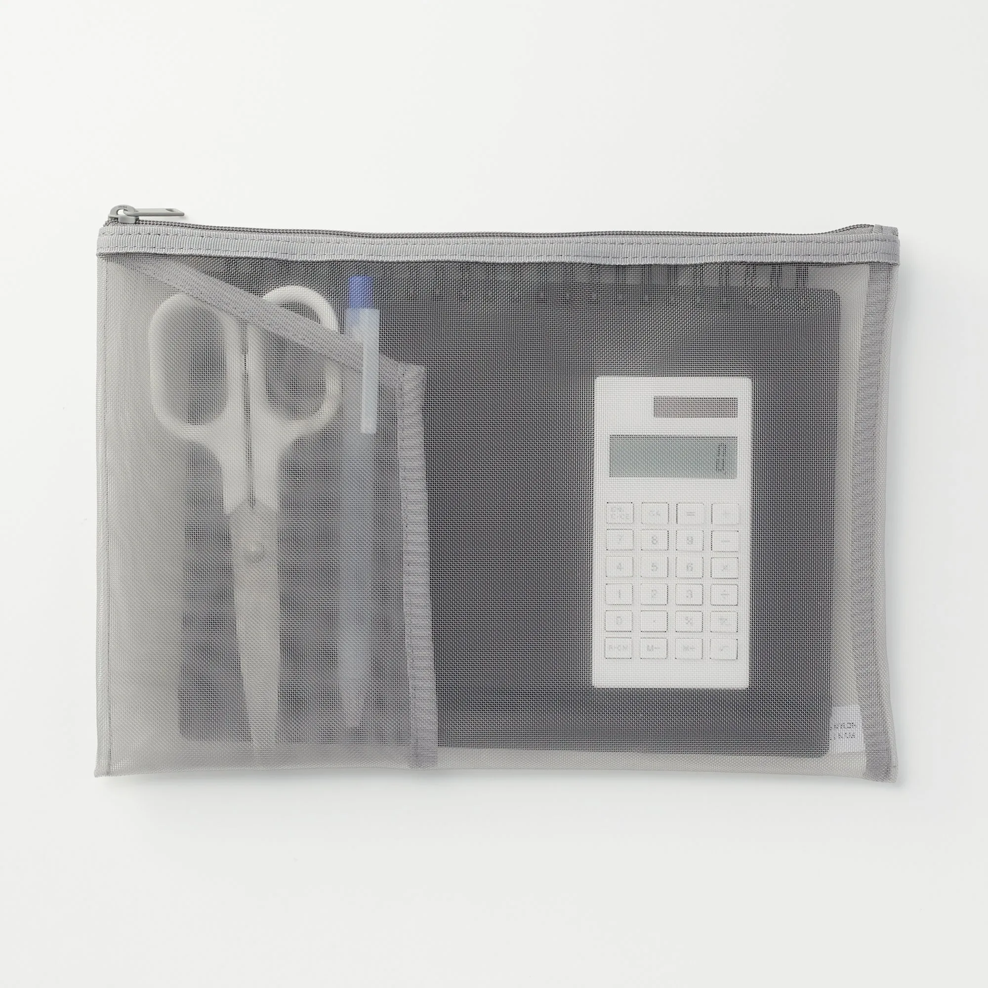 Nylon Mesh Pouch with Pocket A5
