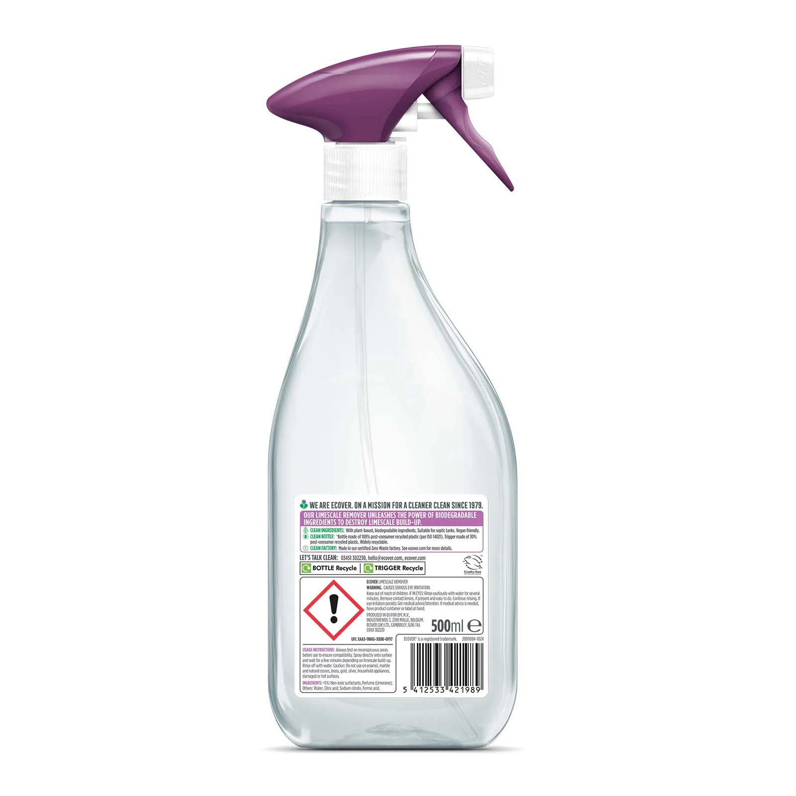 Surface Cleaner Limescale Remover 500ml - Berries & Basil