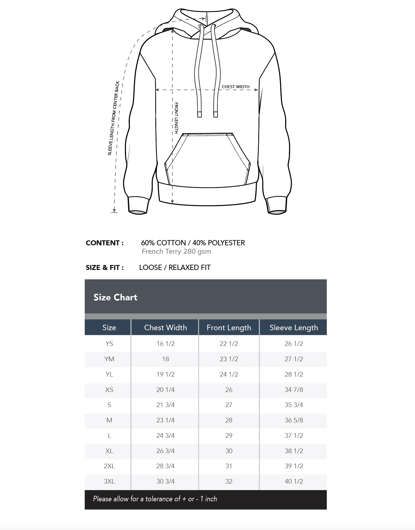 T Icon Hoodie - Black