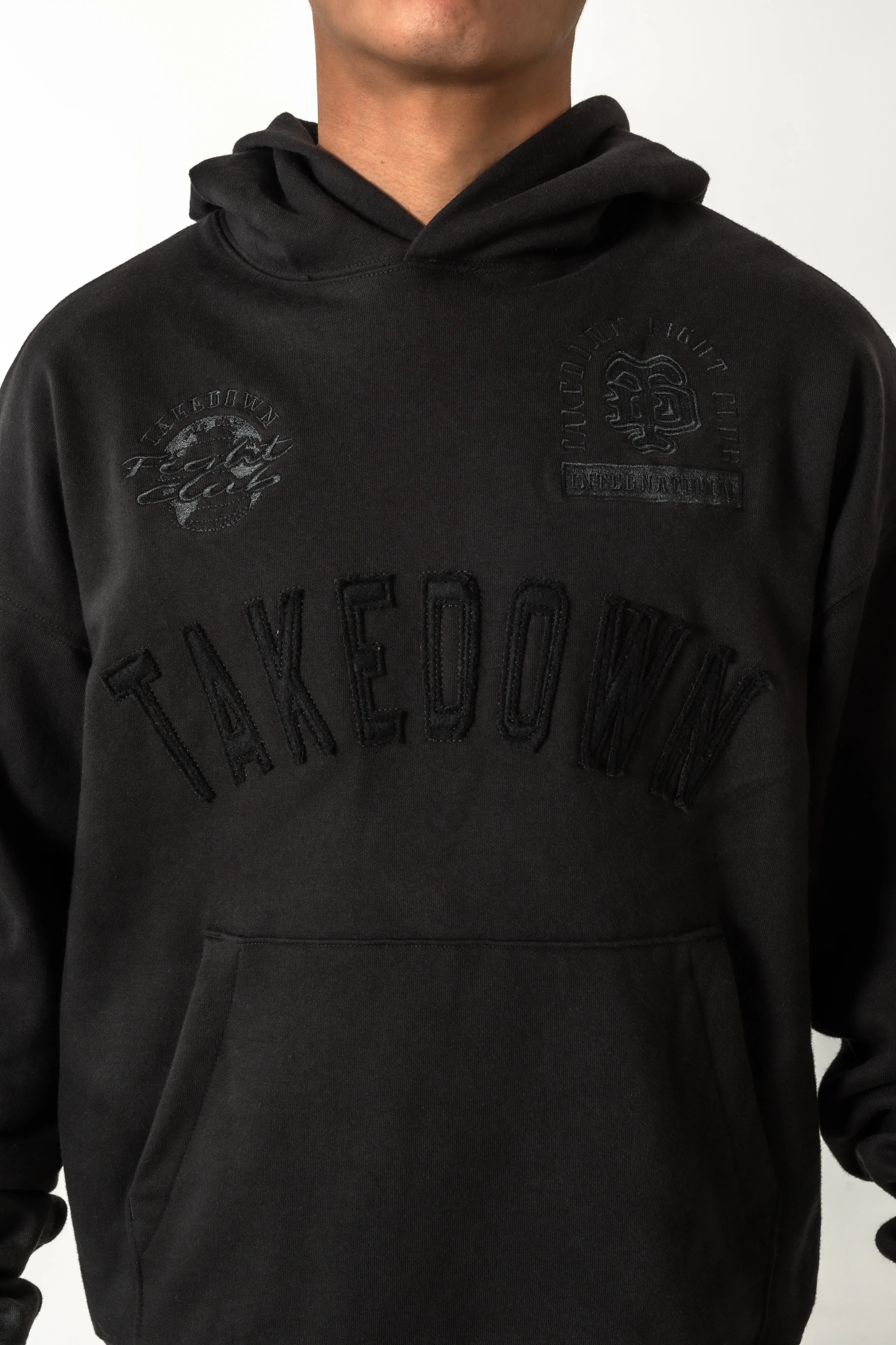 Takedown Arch Heavyweight Hoodie - Black/Black