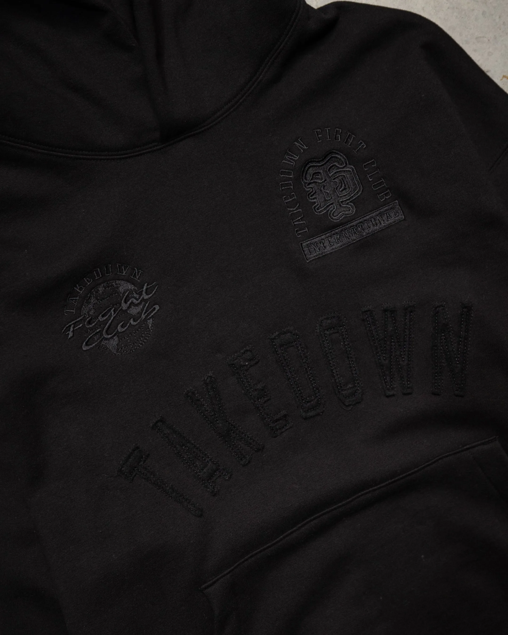 Takedown Arch Heavyweight Hoodie - Black/Black