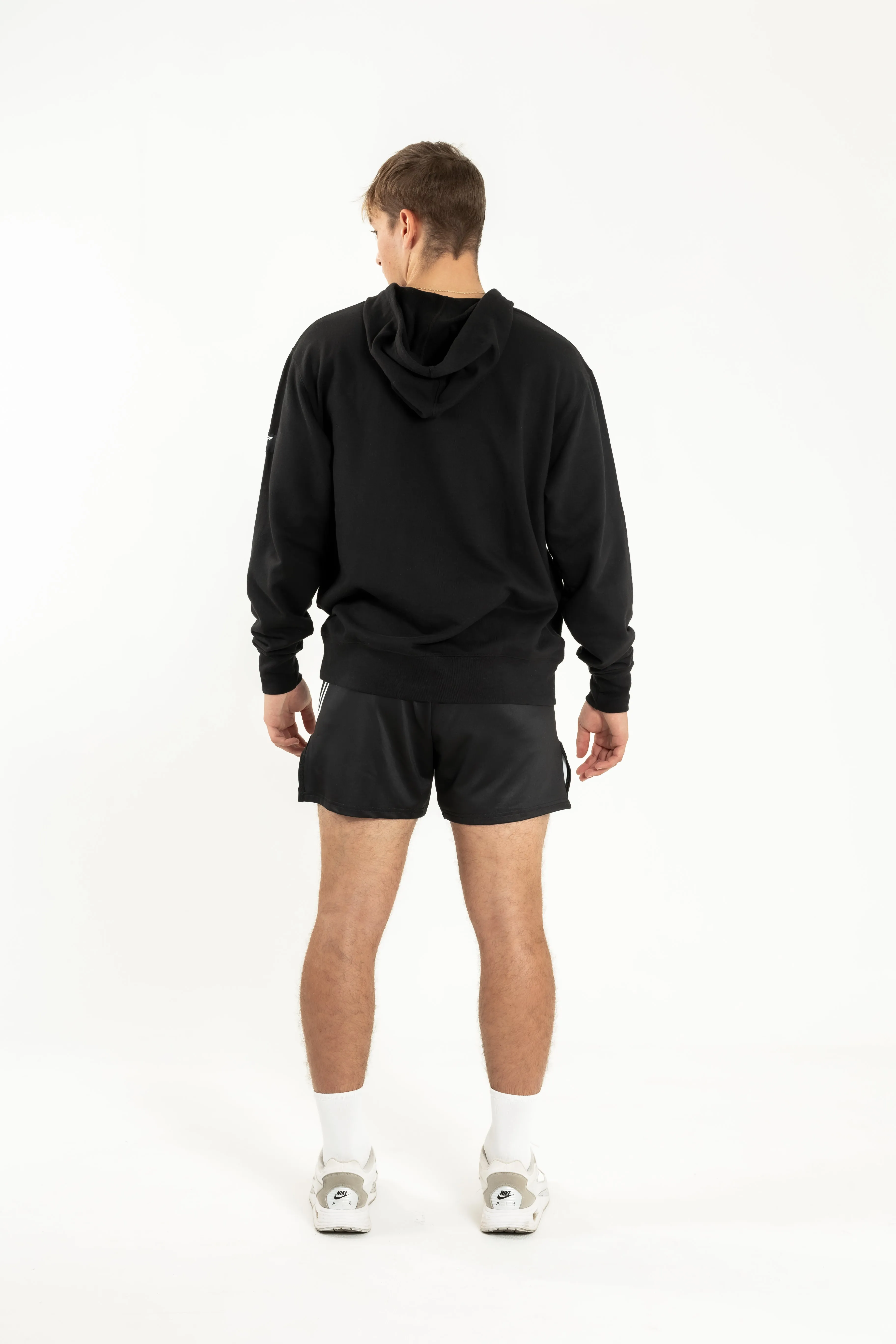 Takedown Sleeve Patch Hoodie - Black