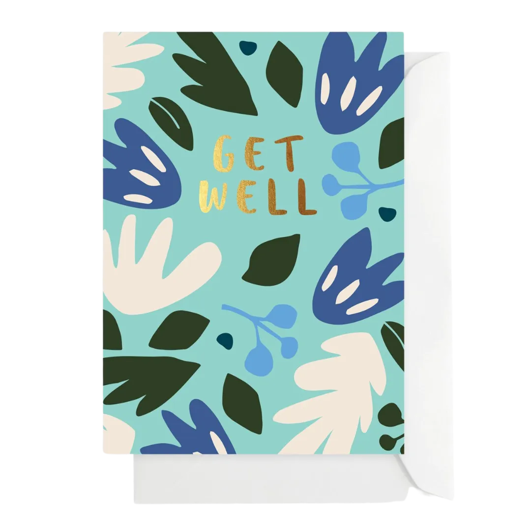Tropical Get Well Card