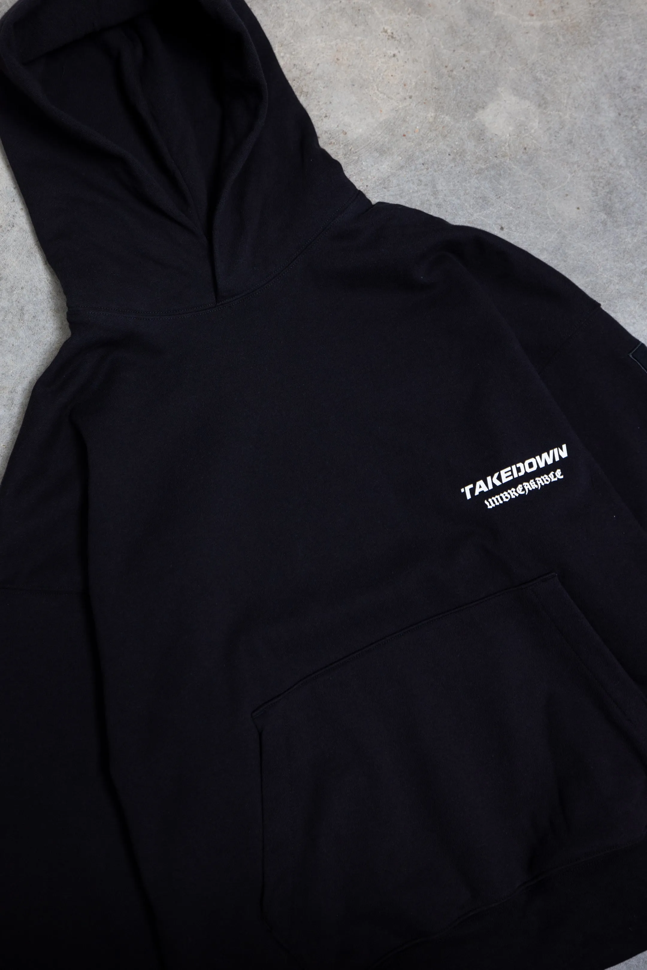Unbreakable Heavyweight Hoodie - Black